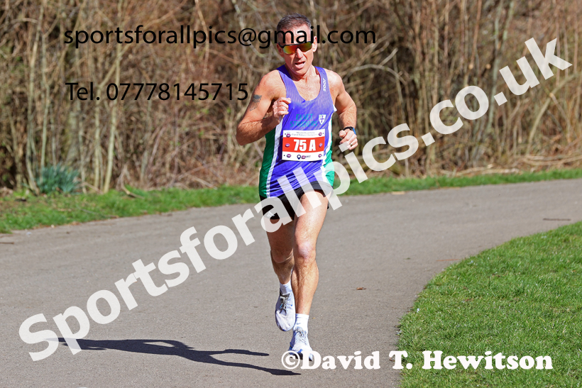 Masters Men Over-50s, 2026 NECAA Royal Signals Road Relays, Hetton Lyons Country Park, Hetton le Hole. Photo: David T. Hewitson/Sports for All Pics